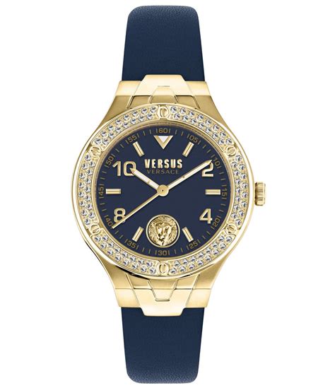 versus by versace women's|versus by versace reale watch.